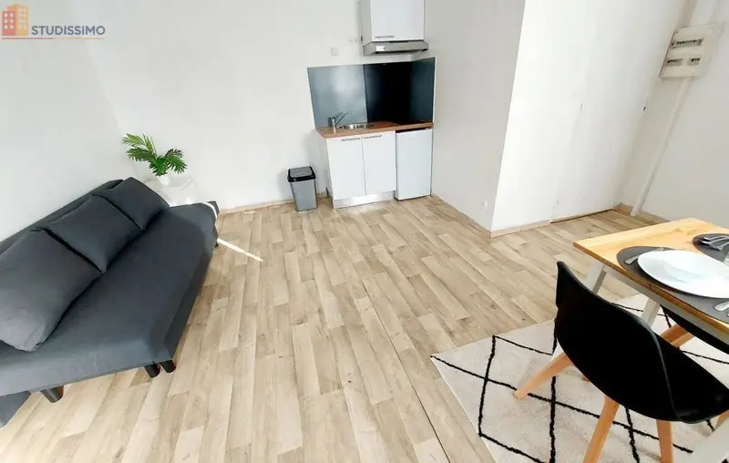 Studio meublé 23m² Aniche - Meublé, DPE D - Photo 5