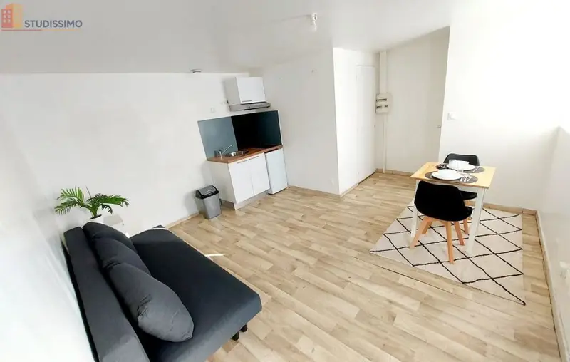 Studio meublé 23m² Aniche - Meublé, DPE D - Photo 3