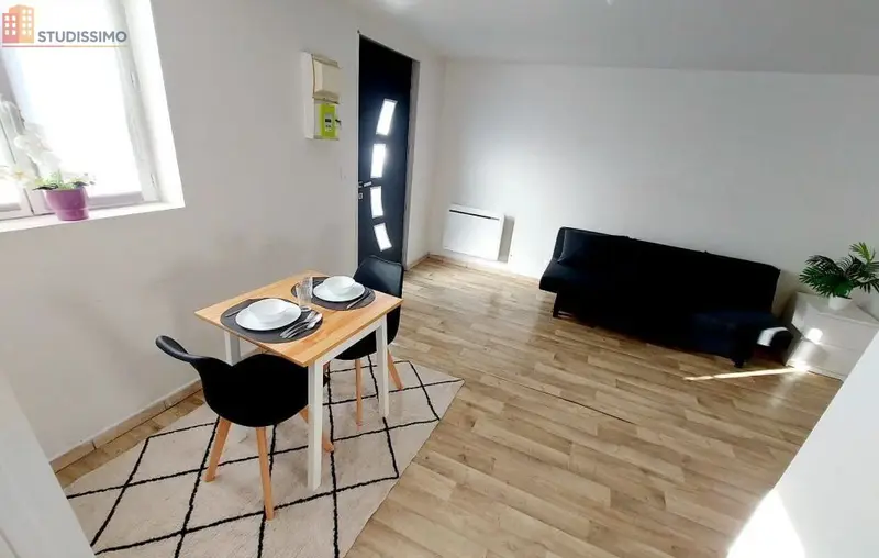 Studio meublé 23m² Aniche - Meublé, DPE D - Photo 2