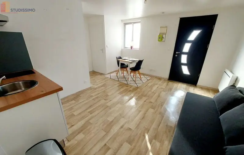 Studio meublé 23m² Aniche - Meublé, DPE D - Photo 1