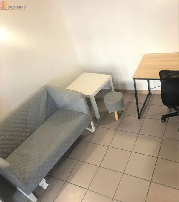 Studio meublé 29m² Valenciennes - Meublé, DPE D - Photo 1