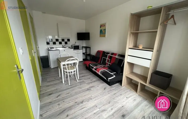Studio meublé 16m² Aulnoy-lez-Valenciennes - Meublé, DPE C - Photo 6