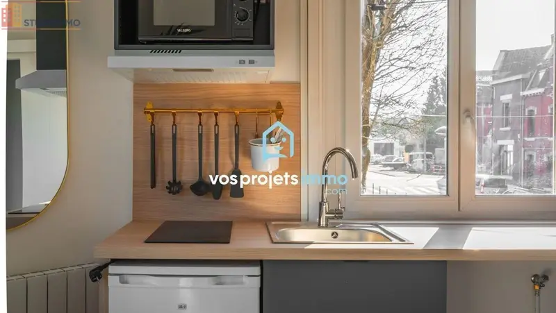 Studio 13m² Valenciennes - Meublé, lumineux - Photo 15