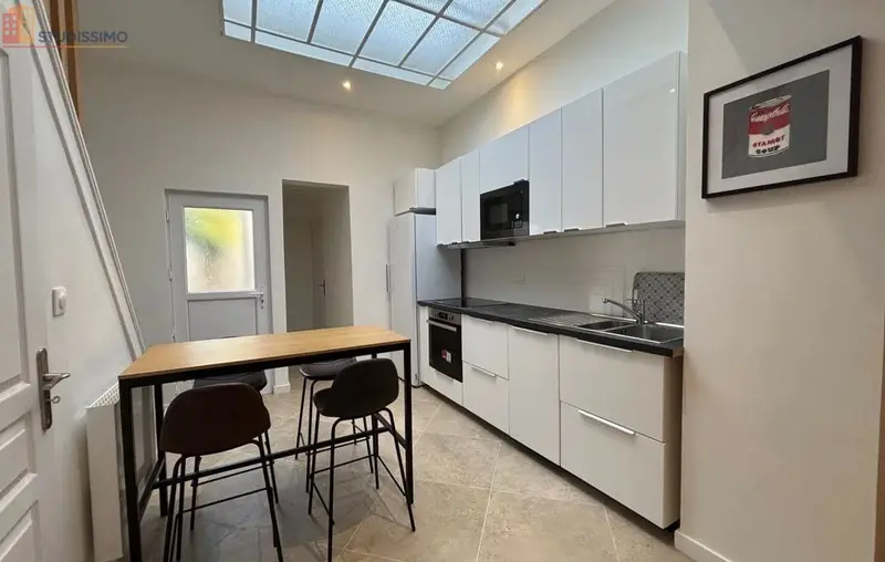 Studio 12m² Roubaix - Meublé, DPE D - Photo 15