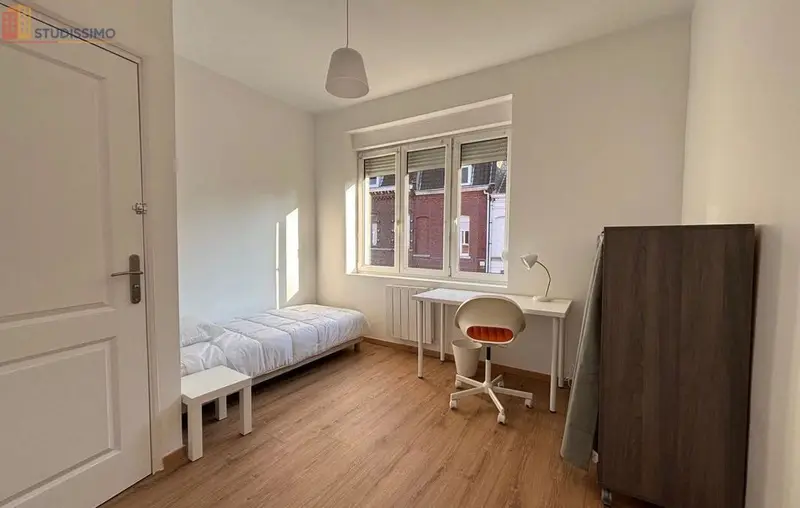 Studio 12m² Roubaix - Meublé, DPE D - Photo 7