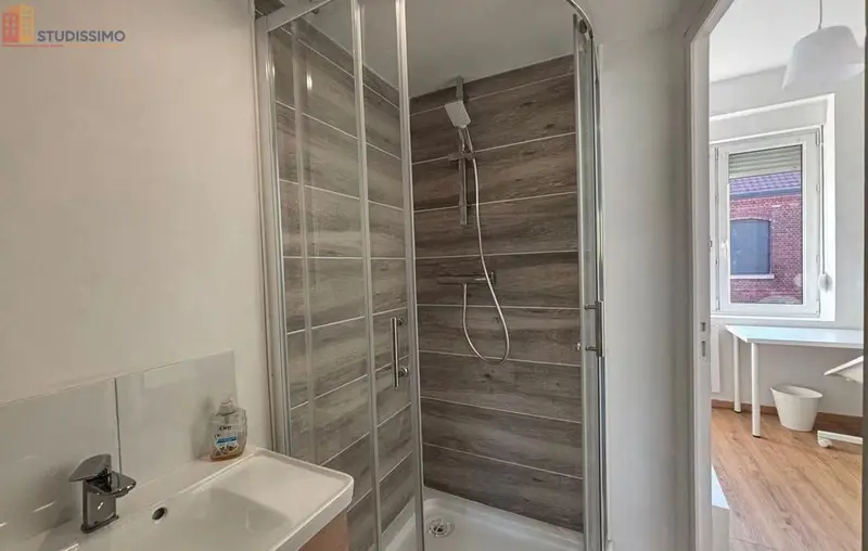 Studio 12m² Roubaix - Meublé, DPE D - Photo 3