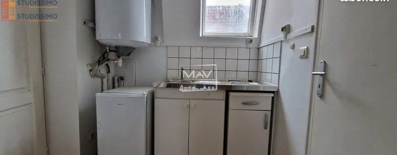 Studio 21m² Roubaix 59100 - Étage élevé, lumineux - Photo 1
