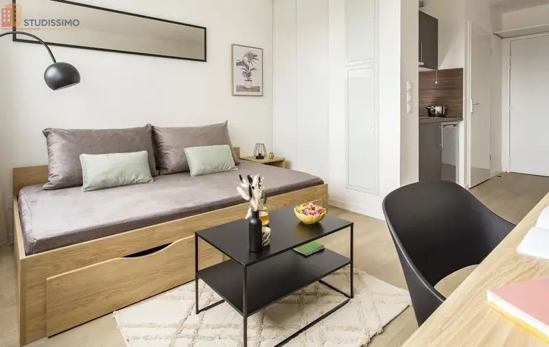 Studio meublé 17m² Roubaix - Meublé, DPE C - Photo 27