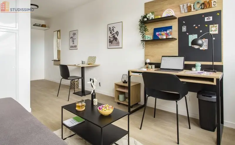 Studio meublé 17m² Roubaix - Meublé, DPE C - Photo 12