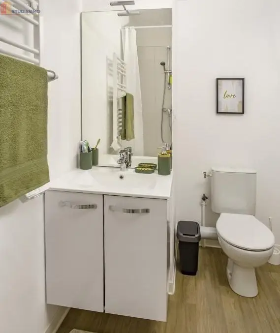 Studio meublé 17m² Roubaix - Meublé, DPE C - Photo 4