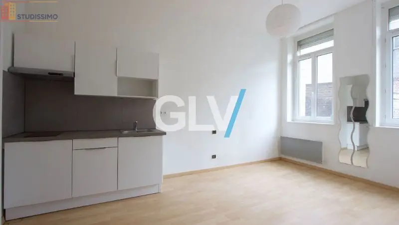 Studio 19m² Lille 59000 - Lumineux, 1er étage - Photo 4