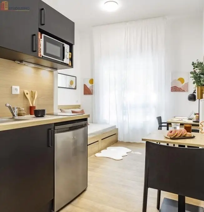 Studio meublé 17m² Loos 59120 - Meublé, DPE C - Photo 33