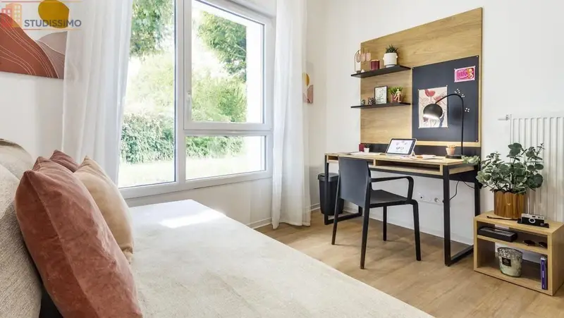 Studio meublé 17m² Loos 59120 - Meublé, DPE C - Photo 21