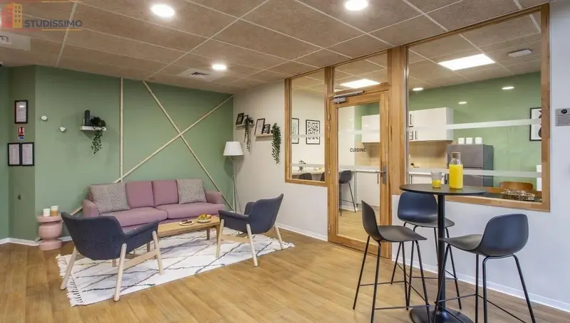 Studio meublé 17m² Loos 59120 - Meublé, DPE C - Photo 7