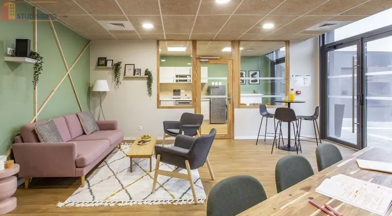 Studio meublé 17m² Loos 59120 - Meublé, DPE C - Photo 4