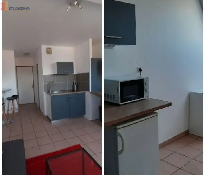 Studio meublé 20m² Famars - Refait à neuf, parking - Photo 2