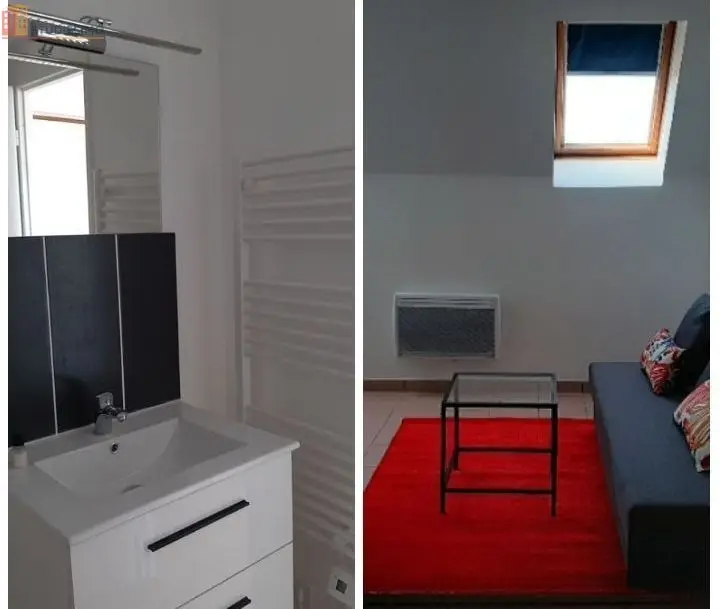 Studio meublé 20m² Famars - Refait à neuf, parking - Photo 1
