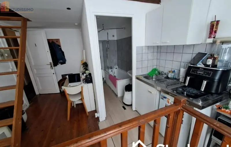 Studio meublé 26m² Lille centre - Lumineux, proche commodités - Photo 4