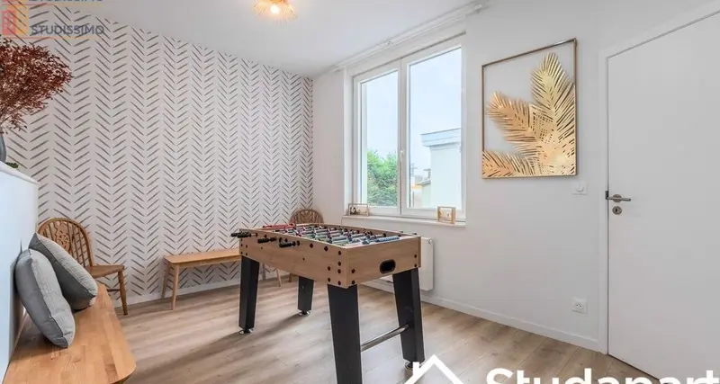 Studio meublé 11m² Lambersart - Meublé, DPE A - Photo 1