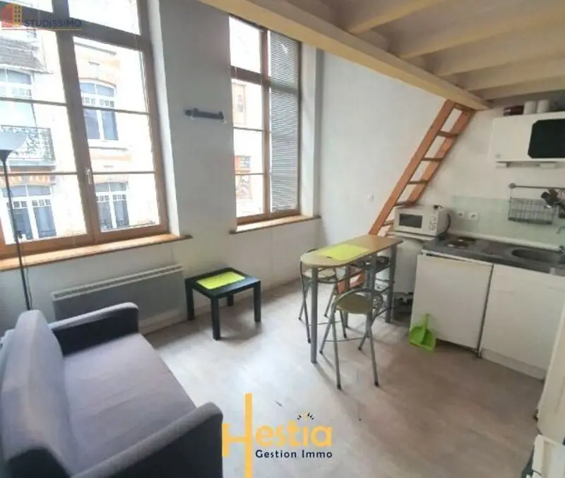 Studio meublé 15m² Lille 59800 - Meublé, 2e étage - Photo 7