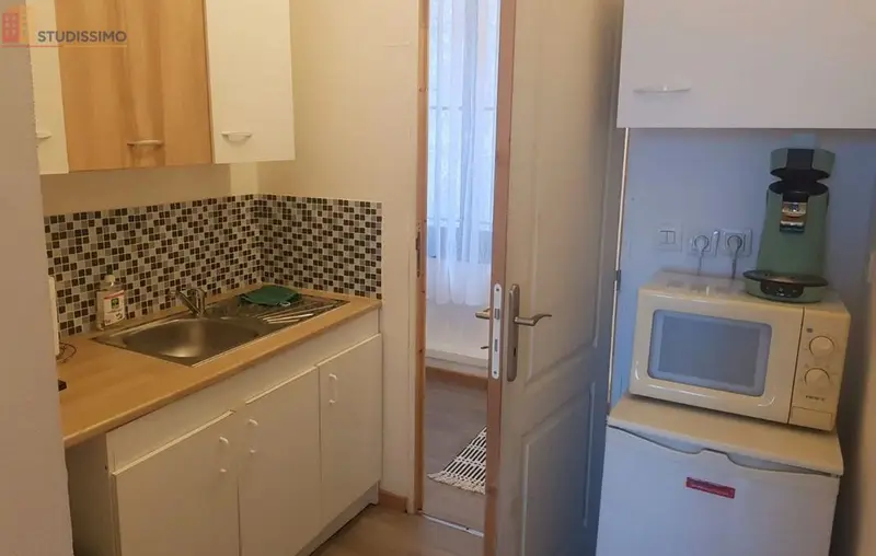 Studio meublé 17m² Roubaix 59100 - Grand, proche place - Photo 1