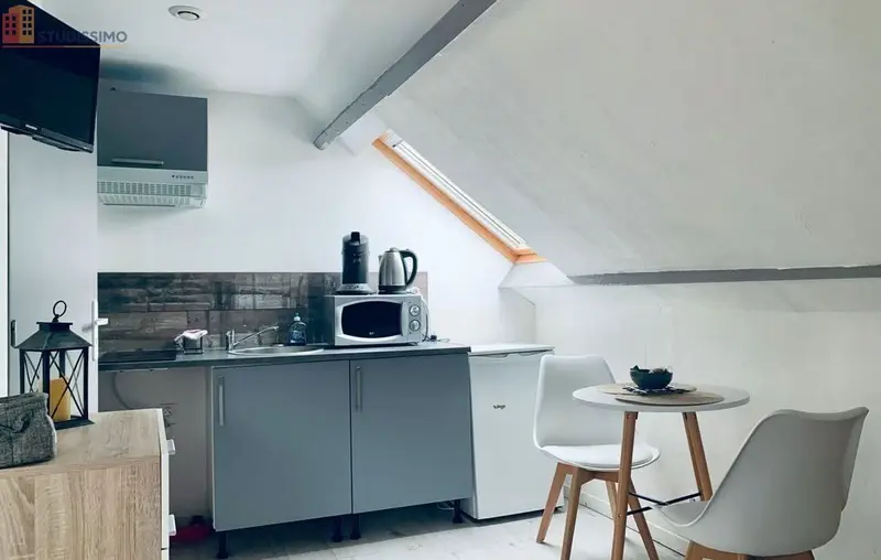 Studio meublé 20m² Valenciennes - Chaleureux, entièrement équipé - Photo 3