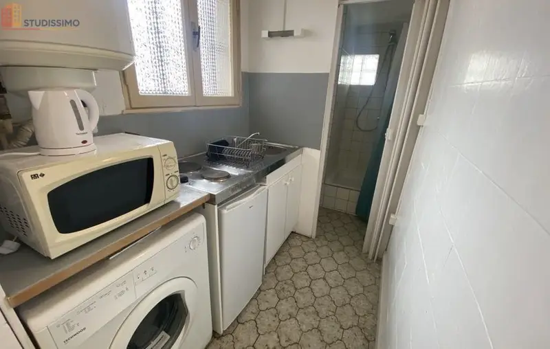 Studio meublé 15m² Anzin - Meublé, DPE D - Photo 6