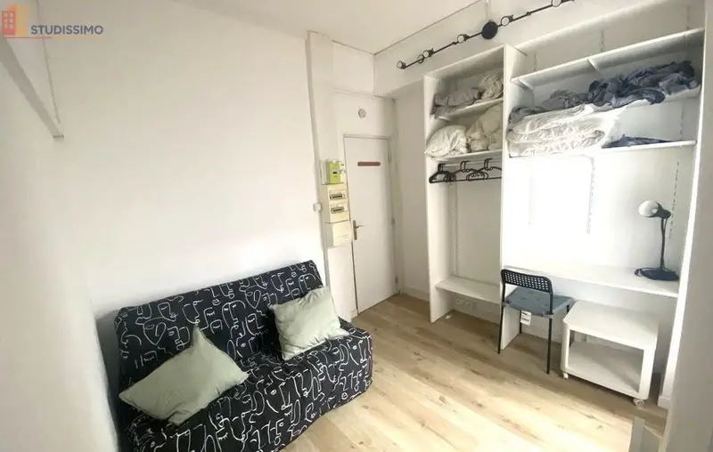 Studio meublé 15m² Anzin - Meublé, DPE D - Photo 2