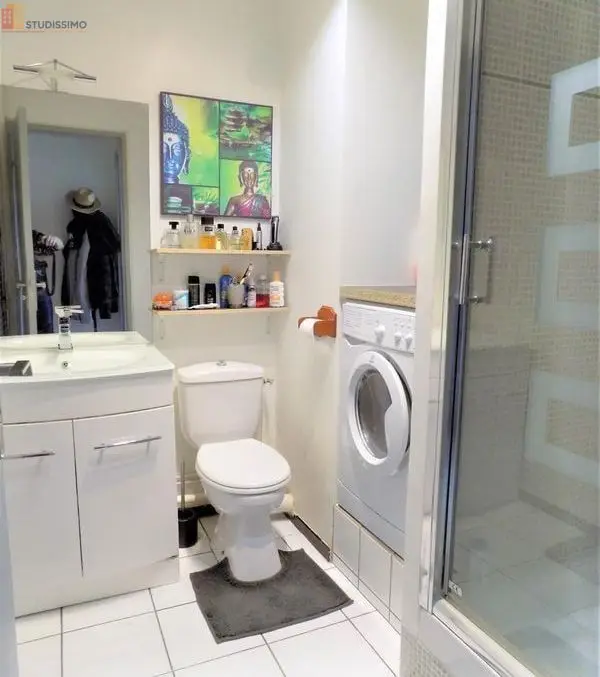 Studio meublé 34m² Haubourdin - Meublé, 1er étage - Photo 3