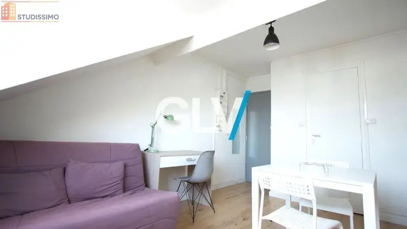Studio meublé 14m² Lille 59000 - Lumineux, 3e étage - Photo 5