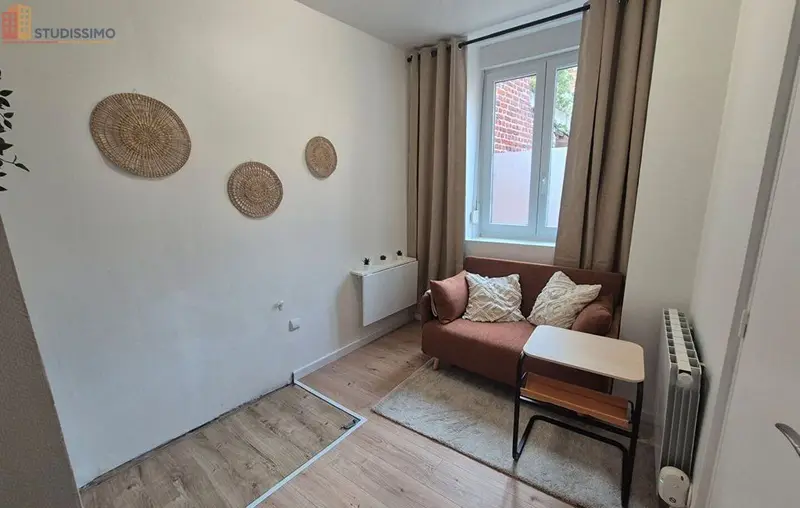 Studio meublé 19m² Lille 59260 - Refait à neuf, cave - Photo 3