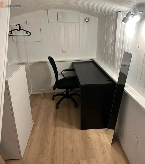 Studio meublé 19m² Lille 59260 - Refait à neuf, cave - Photo 1