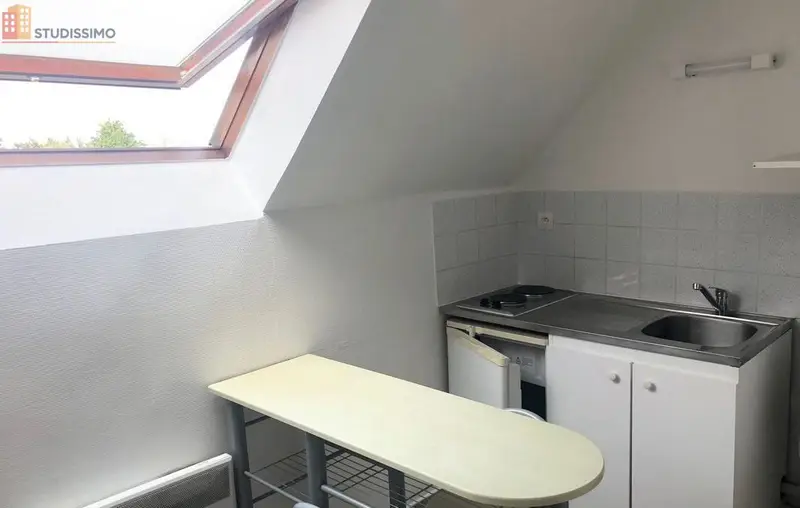 Studio meublé 17m² Famars - Lumineux, 2e étage - Photo 2