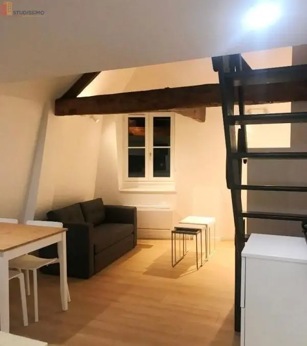 Studio meublé 21m² Lille 59000 - Duplex, lumineux - Photo 5