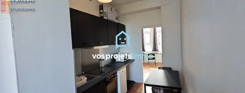 Studio meublé 26m² Valenciennes - Meublé, DPE D - Photo 8
