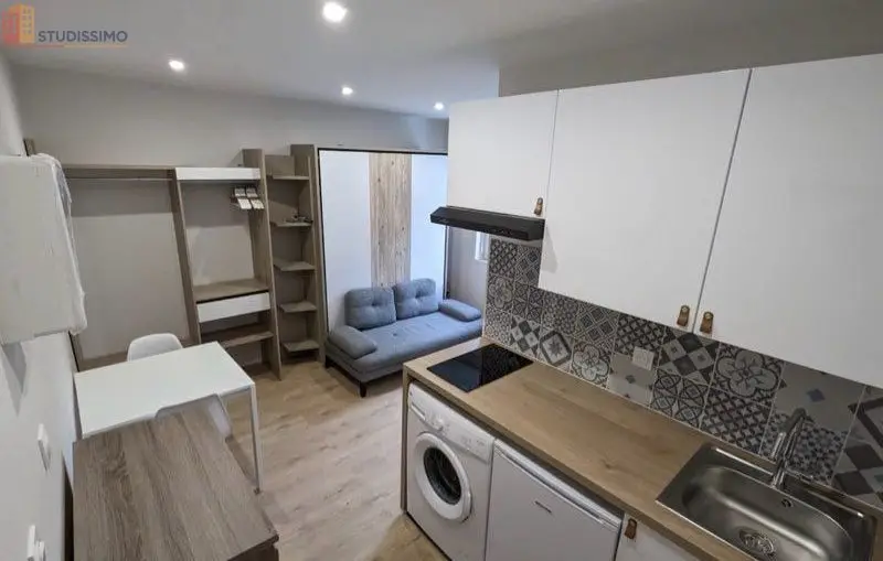 Studio meublé 16m² Douai - Rénové, proche facultés - Photo 4