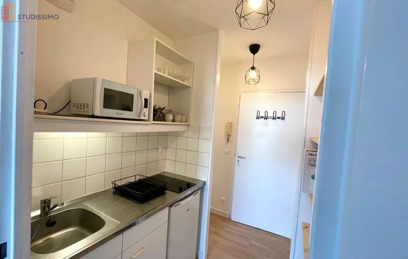 Studio meublé 21m² Lille centre - Rénové, secteur Grandes Écoles - Photo 4