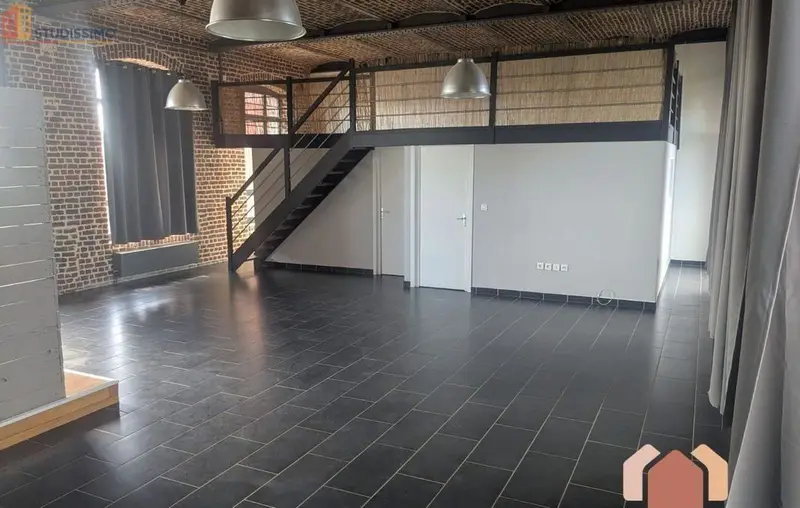 Studio 107m² Roubaix 59100 - Lumineux, atypique - Photo 14