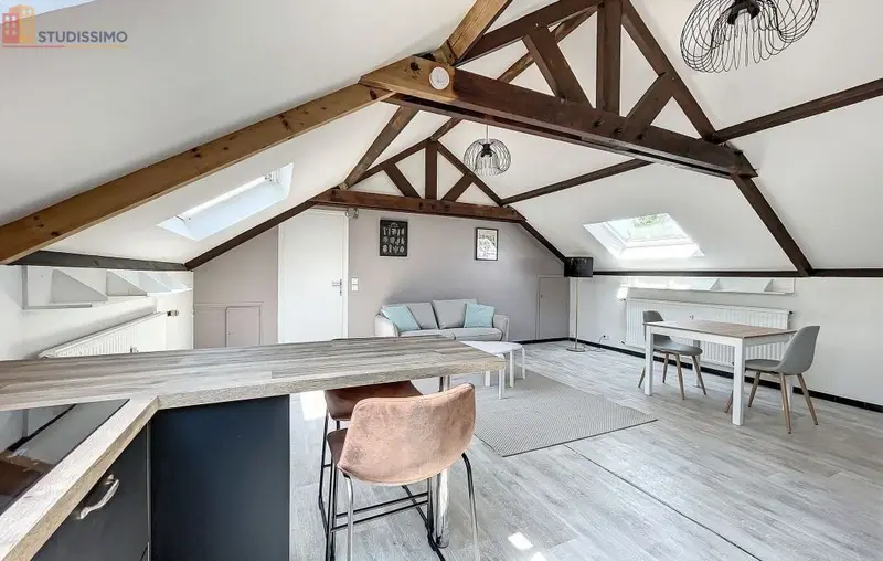 Studio meublé 26m² Lambersart - Calme, lumineux - Photo 10