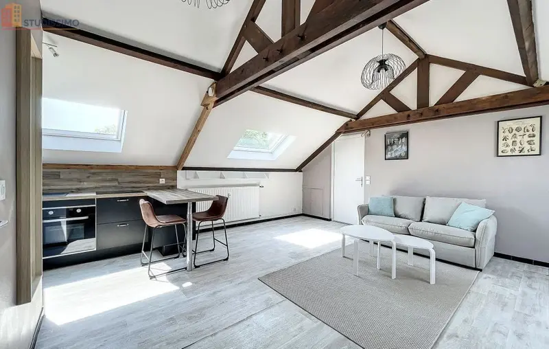 Studio meublé 26m² Lambersart - Calme, lumineux - Photo 7