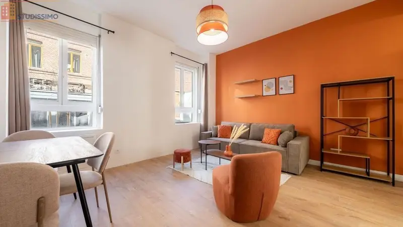 Studio meublé 36m² Lille 59000 - Meublé, DPE D - Photo 7