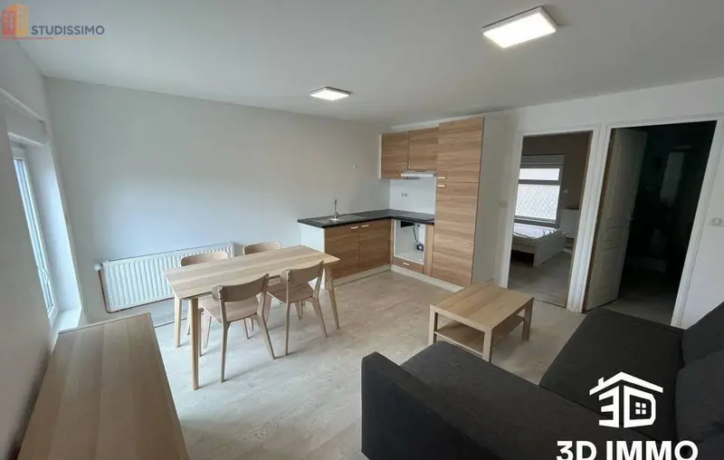 Studio 33m² Avesnes-sur-Helpe - Meublé, DPE D - Photo 11