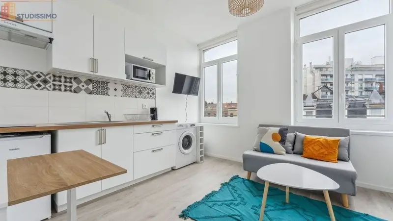 Studio 22m² Lille 59000 - Meublé - Photo 13