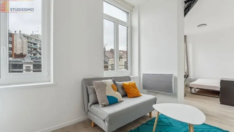 Studio 22m² Lille 59000 - Meublé - Photo 12