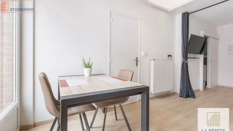 Studio meublé 22m² Valenciennes - Meublé, DPE C - Photo 25