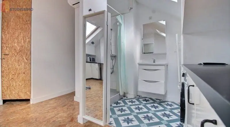 Studio meublé 30m² Lille 59260 - Rénové, proche métro - Photo 3