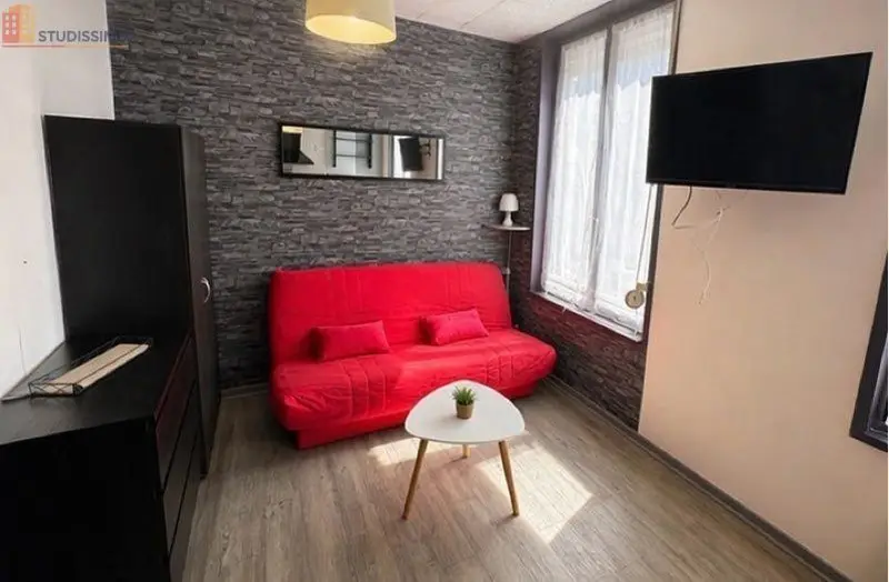 Studio meublé 16m² Saint-Saulve - Meublé, proche Valenciennes - Photo 3