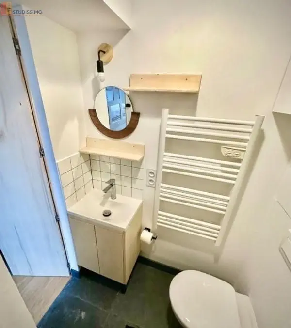 Studio meublé 12m² Lille centre - Meublé, DPE D - Photo 1