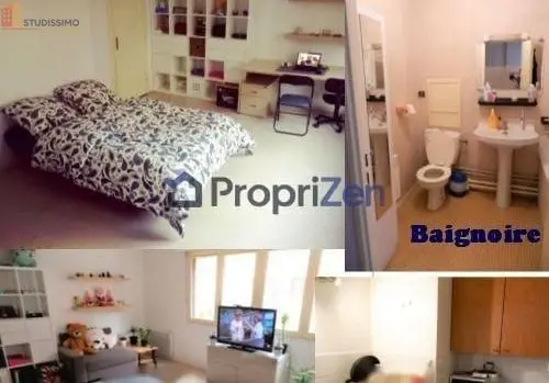 Studio meublé 33m² Lille 59000 - Meublé, DPE C - Photo 2