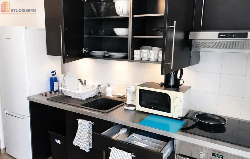 Studio meublé 18m² Lille 59800 - Équipé, internet - Photo 5